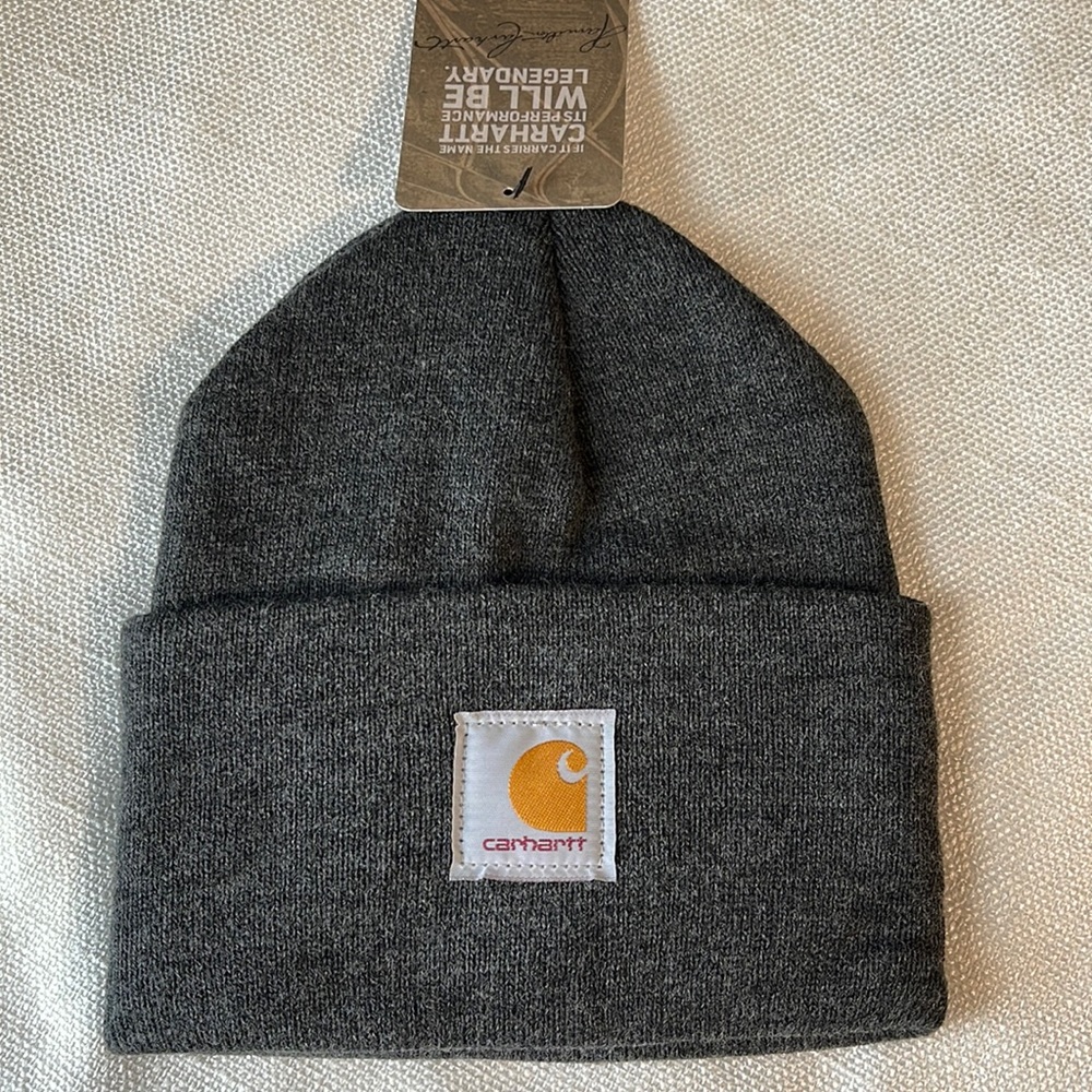 Carhartt Beanie Charcoal Gray NWT